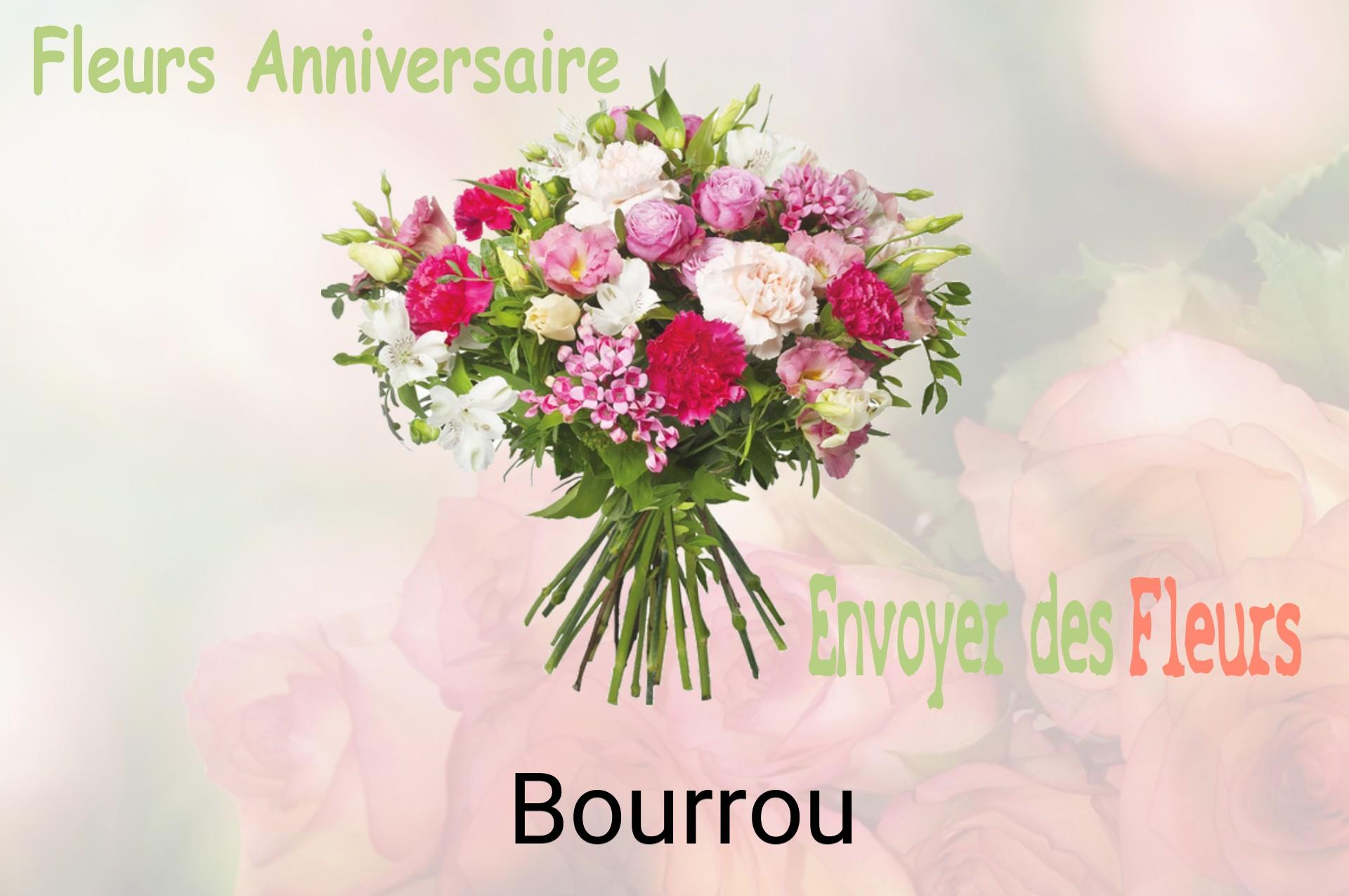 Bouquet de fleurs d’anniversaire livré à Bourrou